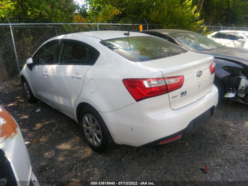2013 KIA RIO LX KNADM4A3XD6098072