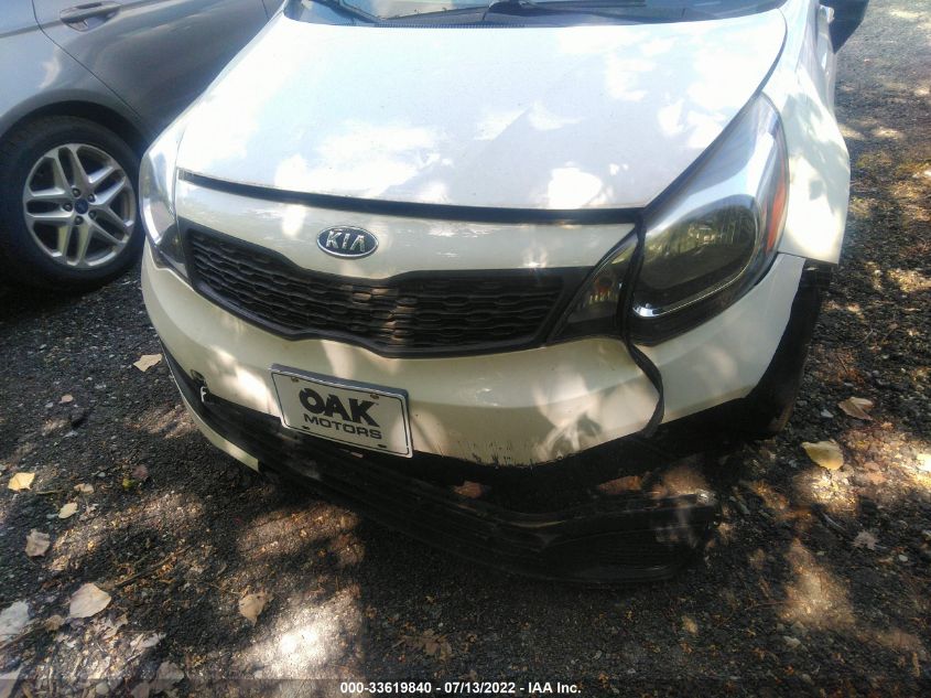2013 KIA RIO LX KNADM4A3XD6098072