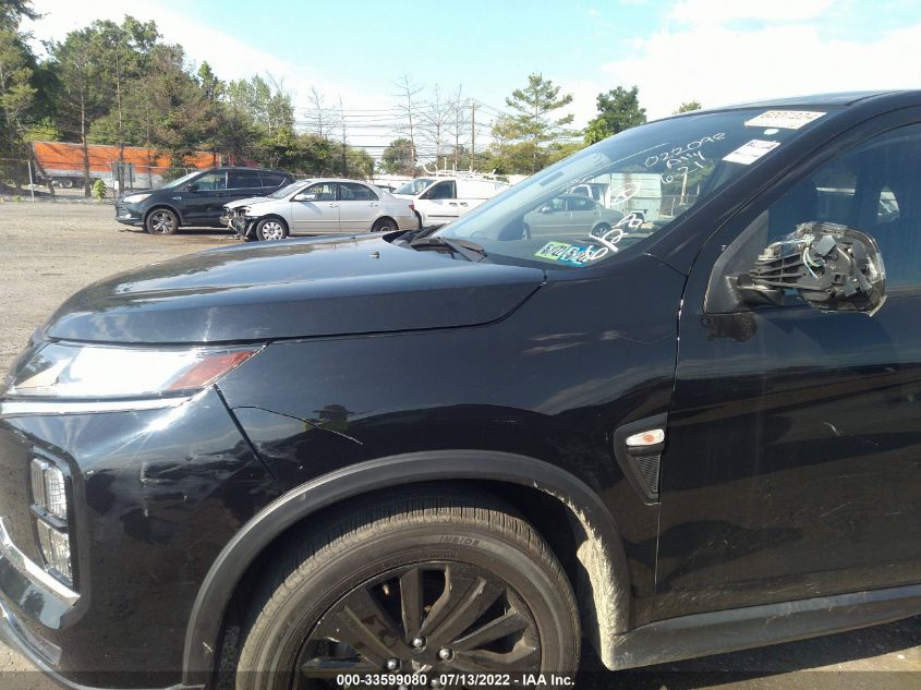 2021 MITSUBISHI OUTLANDER SPORT ES/LE/BE/S JA4APUAU6MU022098