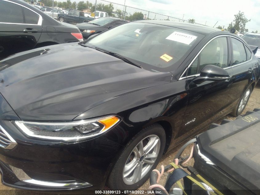 2018 FORD FUSION HYBRID SE 3FA6P0LU4JR220169
