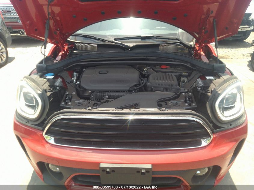 2022 MINI COUNTRYMAN COOPER WMZ23BR04N3P14136