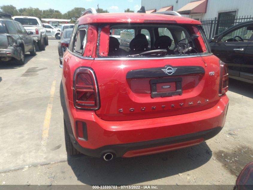 2022 MINI COUNTRYMAN COOPER WMZ23BR04N3P14136