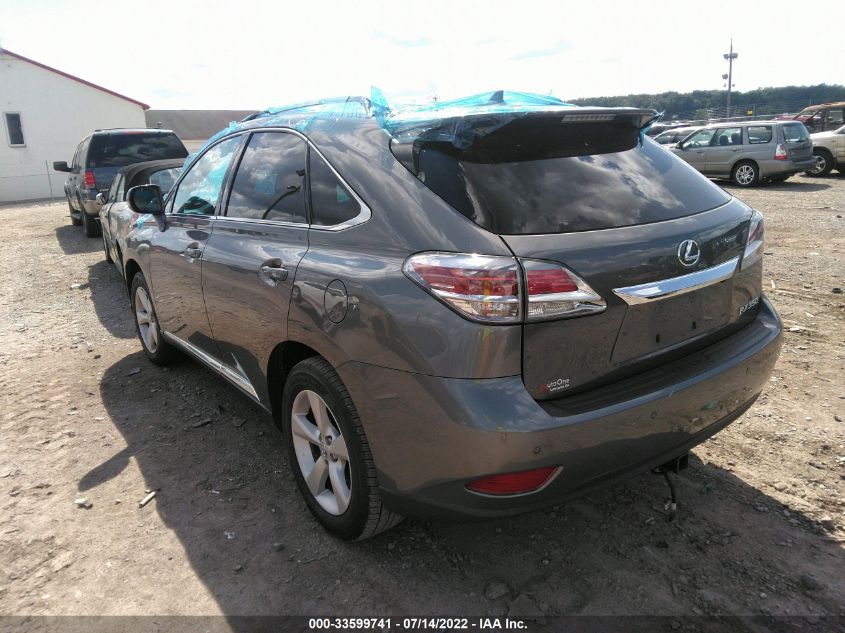2013 LEXUS RX 350 2T2BK1BA5DC204007