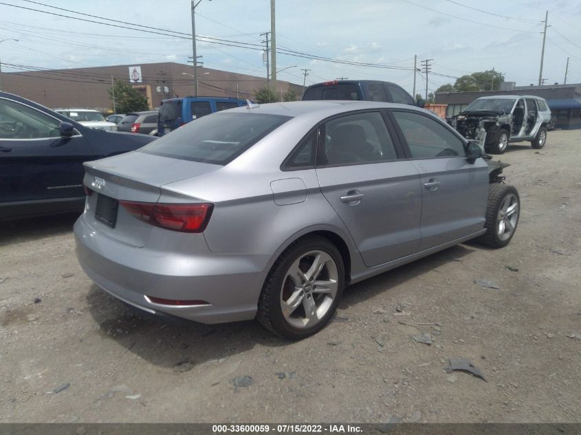 2018 AUDI A3 SEDAN PREMIUM/TECH PREMIUM WAUAUHFFXJ1053459