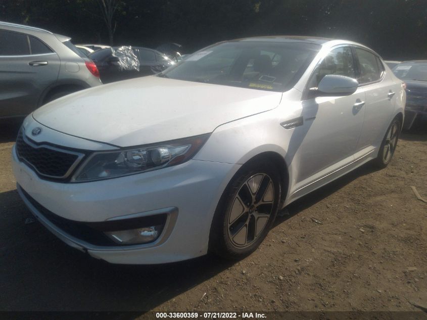 2013 KIA OPTIMA HYBRID EX KNAGM4AD7D5060293