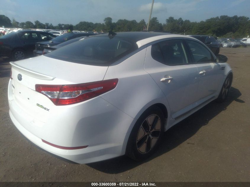 2013 KIA OPTIMA HYBRID EX KNAGM4AD7D5060293