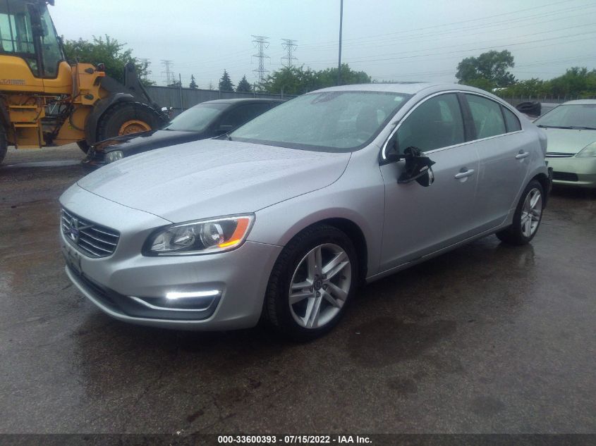 2015 VOLVO S60 PREMIER YV140MFK3F2340848