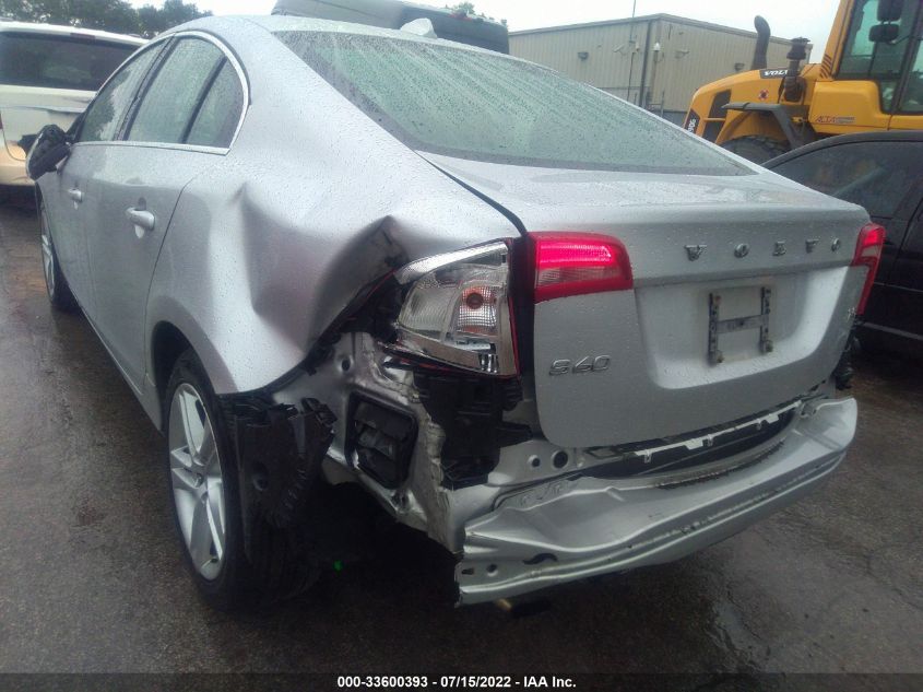 2015 VOLVO S60 PREMIER YV140MFK3F2340848