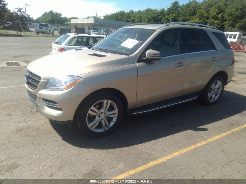 2013 MERCEDES-BENZ M-CLASS ML 350 4JGDA5HB1DA168243