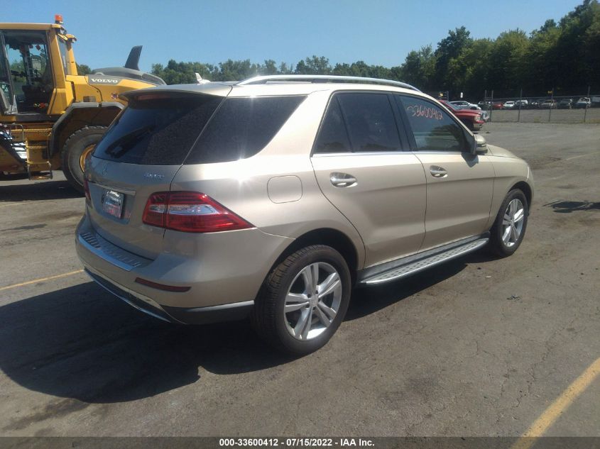 2013 MERCEDES-BENZ M-CLASS ML 350 4JGDA5HB1DA168243