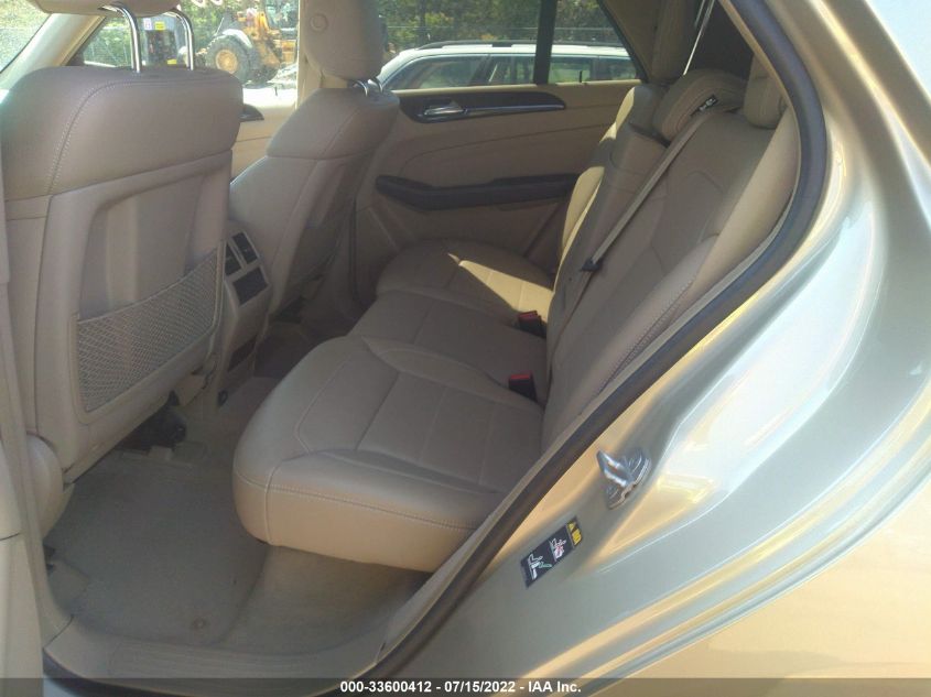 2013 MERCEDES-BENZ M-CLASS ML 350 4JGDA5HB1DA168243