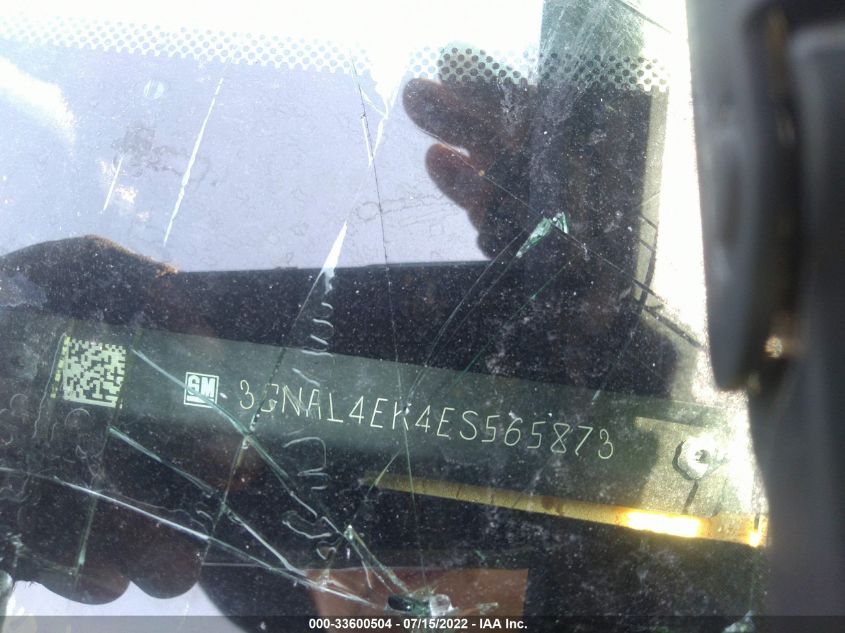 2014 CHEVROLET CAPTIVA SPORT FLEET LTZ 3GNAL4EK4ES565873