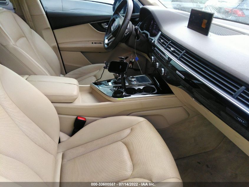2017 AUDI Q7 PREMIUM PLUS WA1LAAF72HD056458