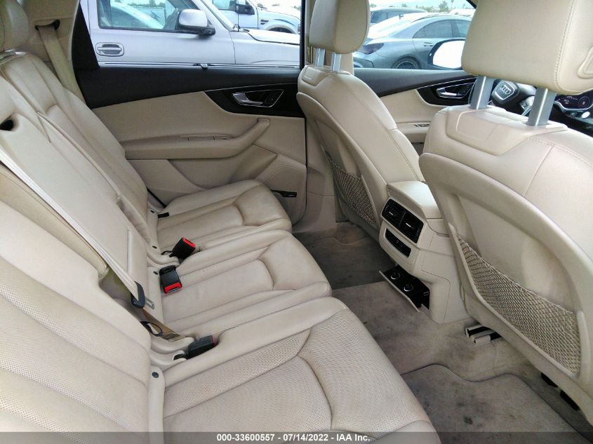 2017 AUDI Q7 PREMIUM PLUS WA1LAAF72HD056458