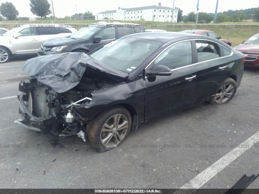 2018 HYUNDAI SONATA SEL 5NPE34AF2JH659693