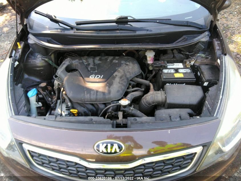 2013 KIA RIO EX KNADN4A33D6169268