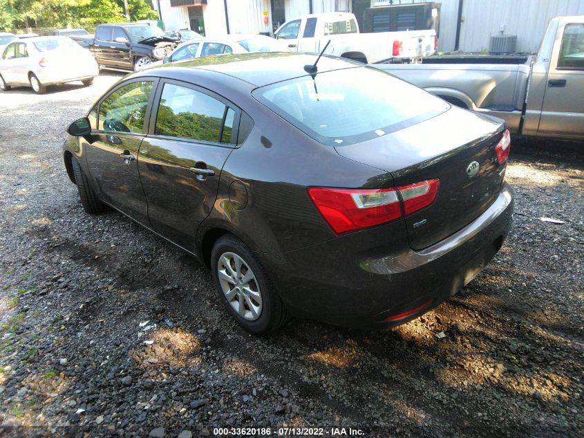 2013 KIA RIO EX KNADN4A33D6169268