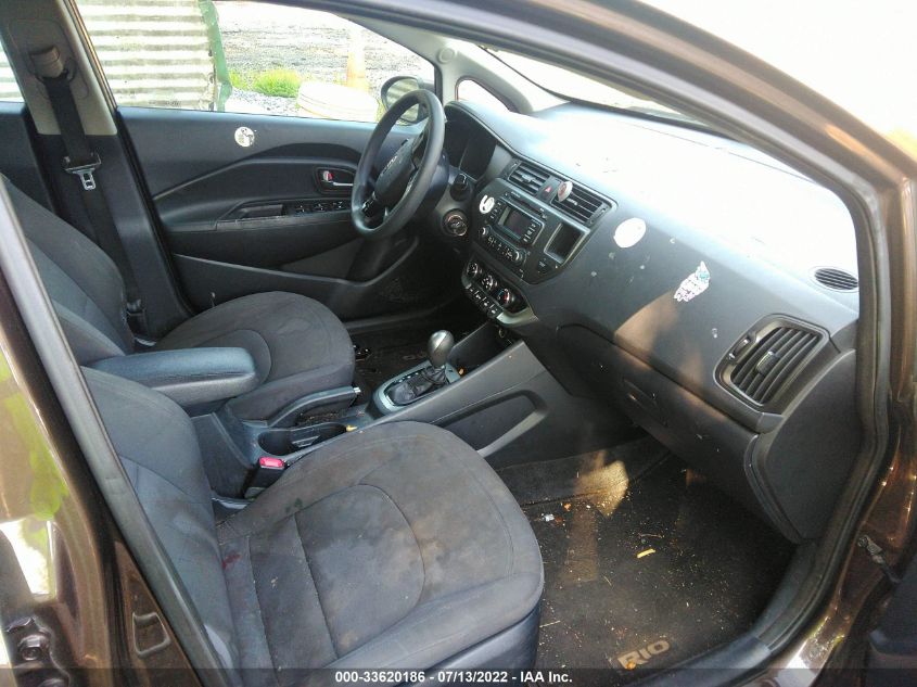 2013 KIA RIO EX KNADN4A33D6169268