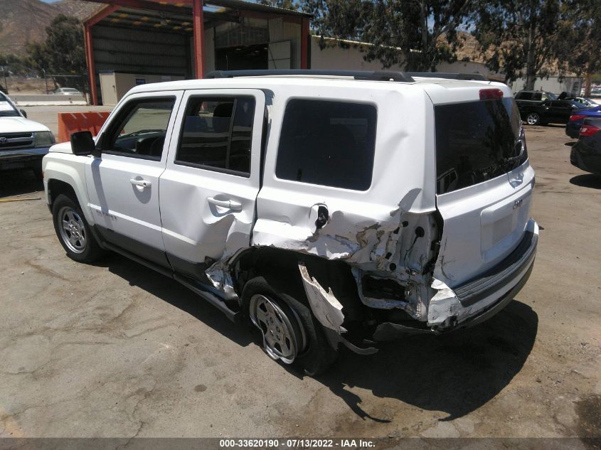 2015 JEEP PATRIOT SPORT 1C4NJPBB1FD219352