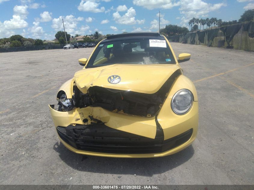 2013 VOLKSWAGEN BEETLE COUPE 2.5L W/SUN 3VWJP7AT2DM630507