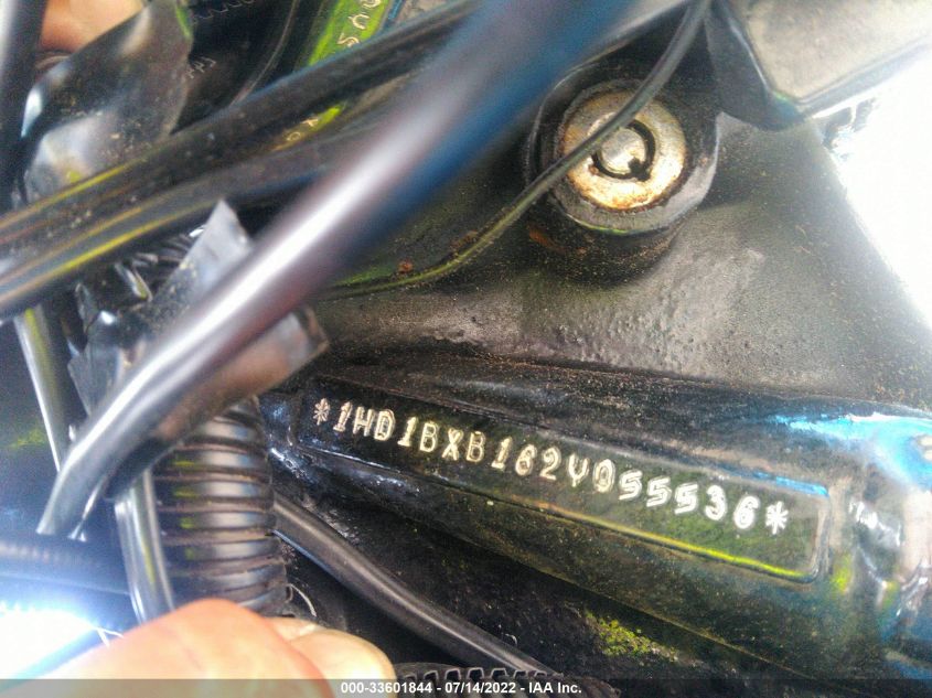 2002 HARLEY-DAVIDSON FLSTFI 1HD1BXB162Y055536
