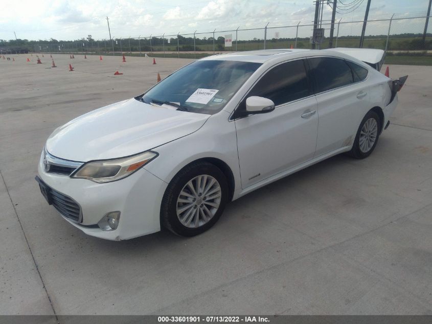 2013 TOYOTA AVALON HYBRID XLE PREMIUM 4T1BD1EBXDU013328
