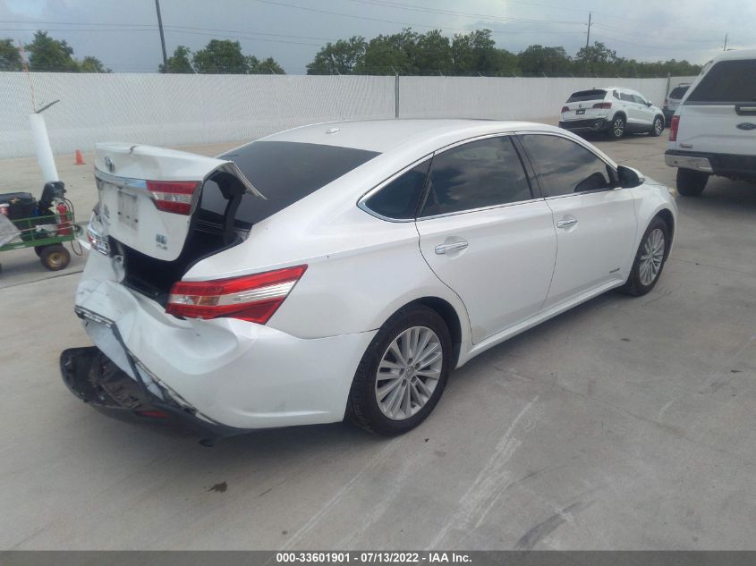 2013 TOYOTA AVALON HYBRID XLE PREMIUM 4T1BD1EBXDU013328