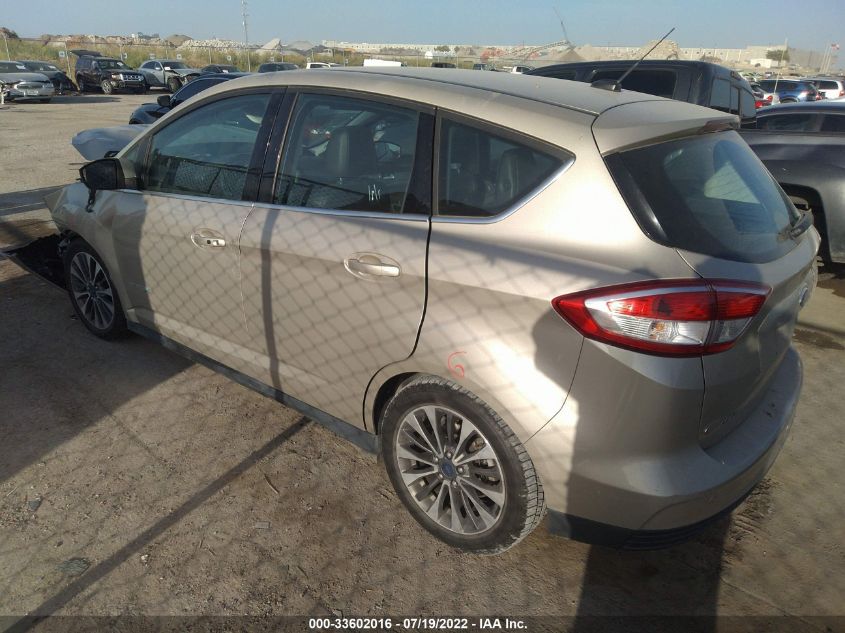 2017 FORD C-MAX HYBRID TITANIUM 1FADP5DU0HL100722
