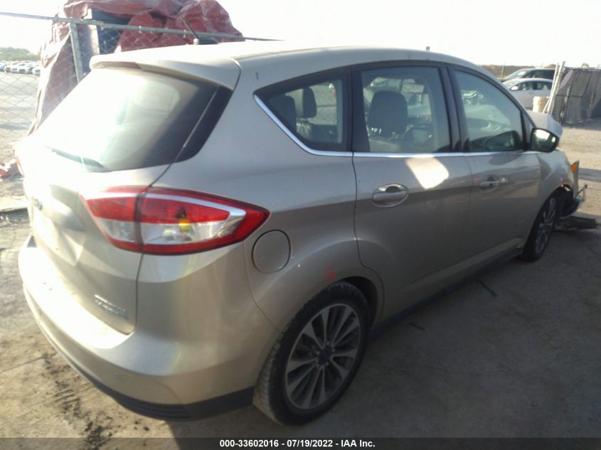2017 FORD C-MAX HYBRID TITANIUM 1FADP5DU0HL100722