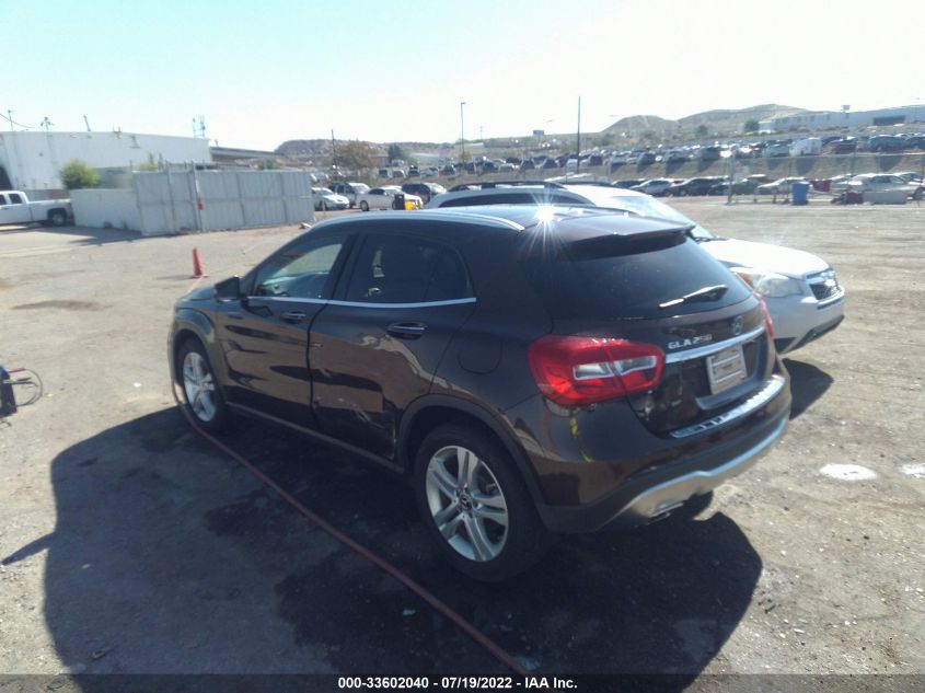 2018 MERCEDES-BENZ GLA 250 WDCTG4EB1JJ446867