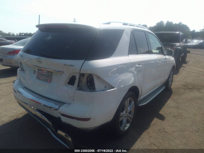 2015 MERCEDES-BENZ M-CLASS ML 350 4JGDA5HB8FA469983