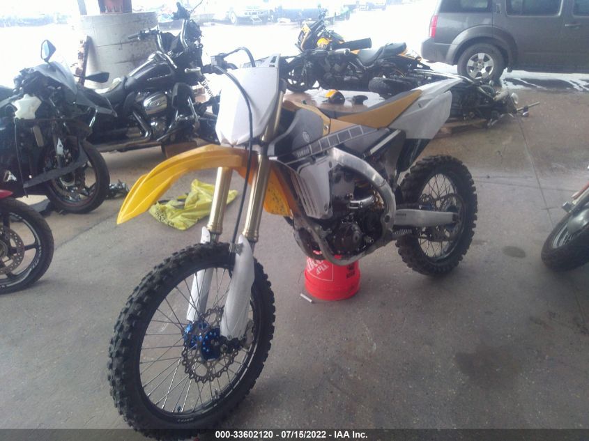 2016 YAMAHA YZ450 F JYACJ21CXGA004782