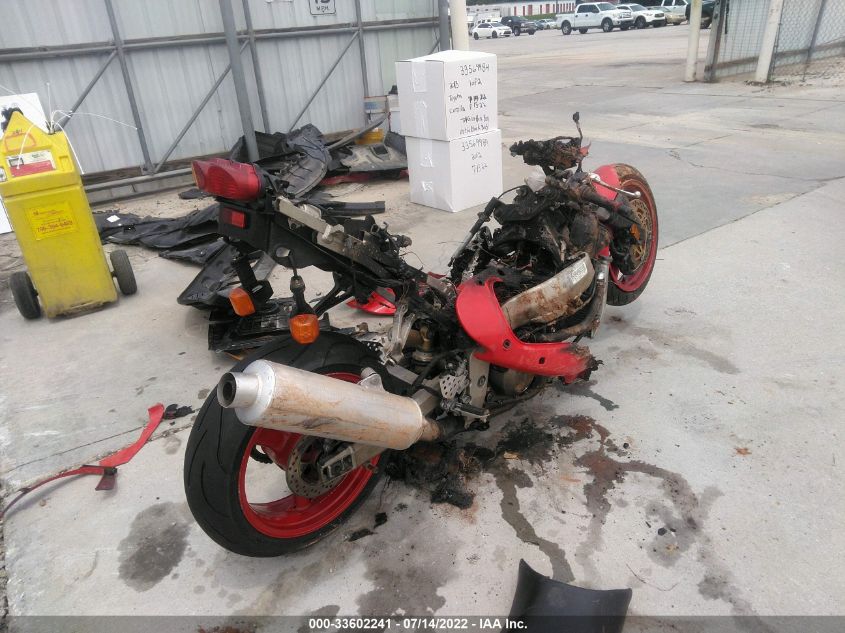 2002 KAWASAKI ZX600 J1 JKAZX4J102A048221