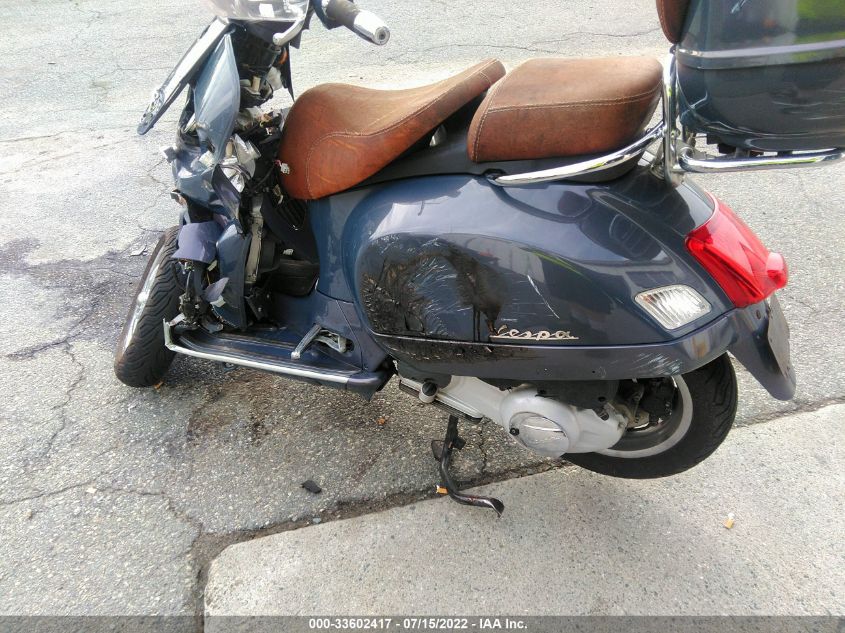 2007 VESPA GTS 250 ZAPM459L575500683