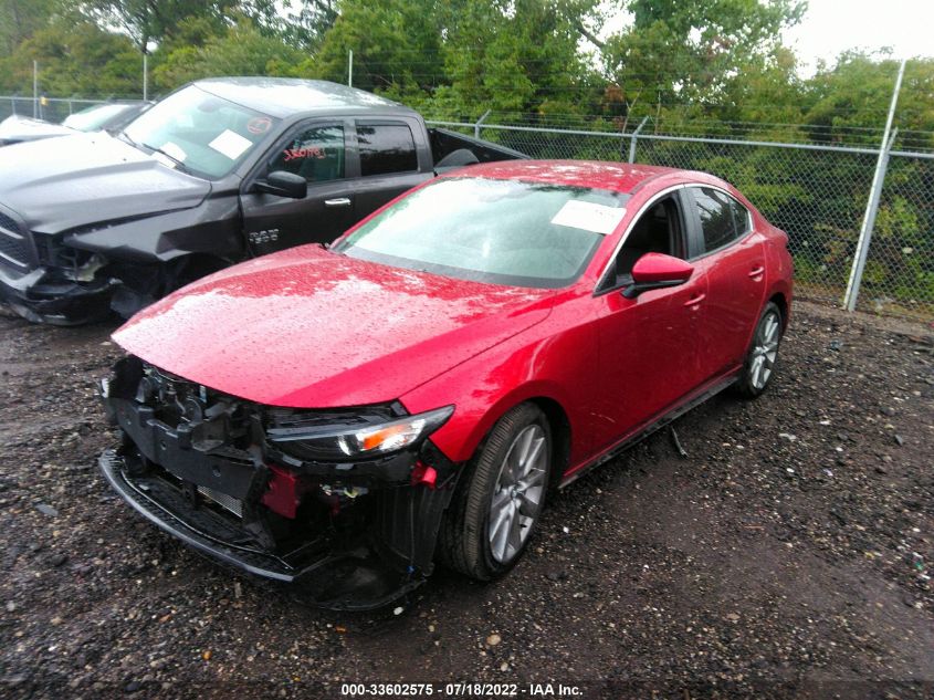 2022 MAZDA MAZDA3 SEDAN SELECT 3MZBPABL1NM302691