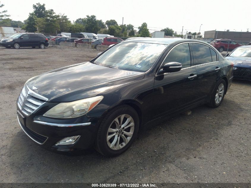 2013 HYUNDAI GENESIS 3.8L KMHGC4DD0DU224003