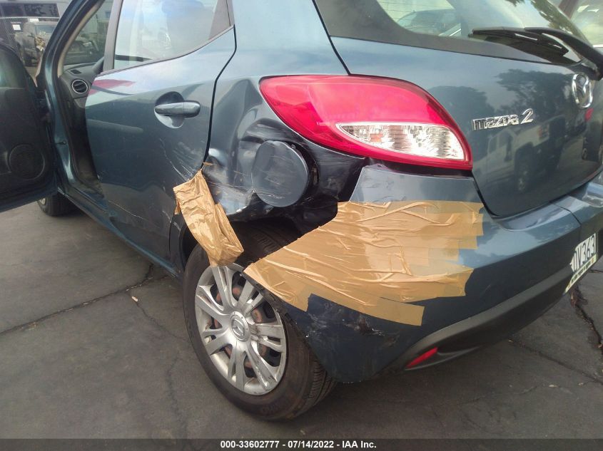 2014 MAZDA MAZDA2 SPORT JM1DE1KZ0E0171942