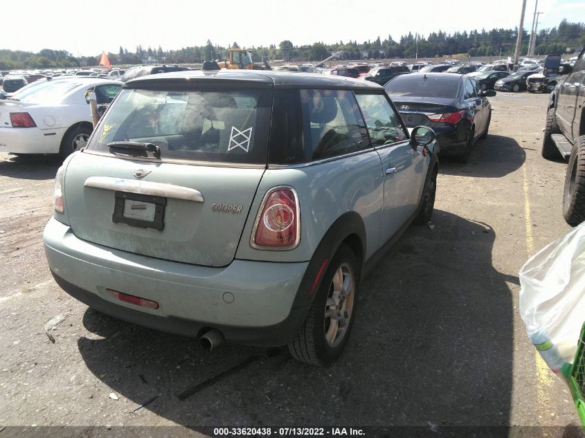 2013 MINI COOPER HARDTOP WMWSU3C59DT548814
