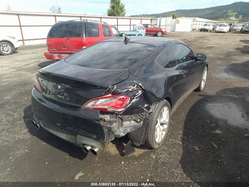 2013 HYUNDAI GENESIS COUPE 2.0T KMHHT6KD2DU081218