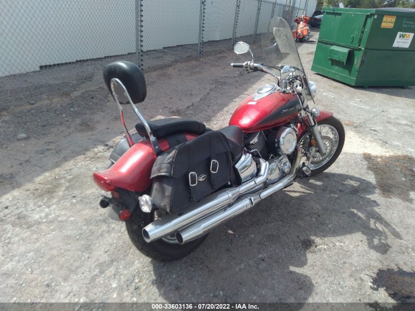 2009 YAMAHA XVS1100 A JYAVP11E69A116792