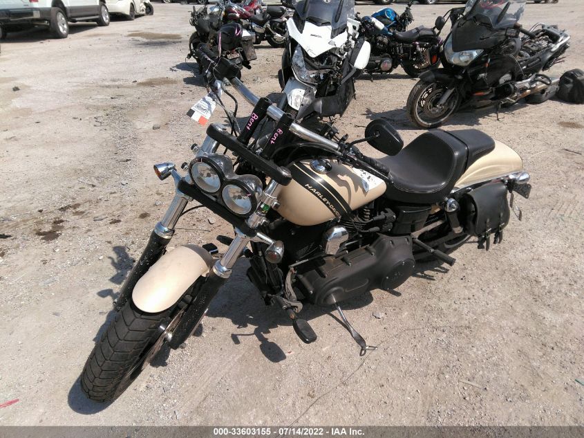 2014 HARLEY-DAVIDSON FXDF DYNA FAT BOB 1HD1GYM3XEC302421