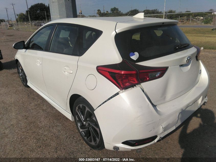 2018 TOYOTA COROLLA IM JTNKARJE4JJ564701