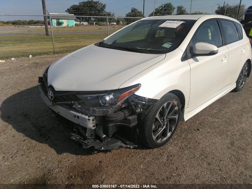 2018 TOYOTA COROLLA IM JTNKARJE4JJ564701