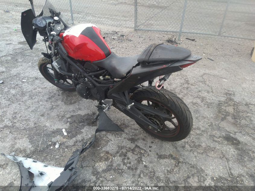 2015 YAMAHA YZFR3 MH3RH06Y6FK004257