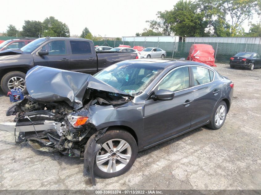 2013 ACURA ILX HYBRID TECH PKG 19VDE3F72DE300301