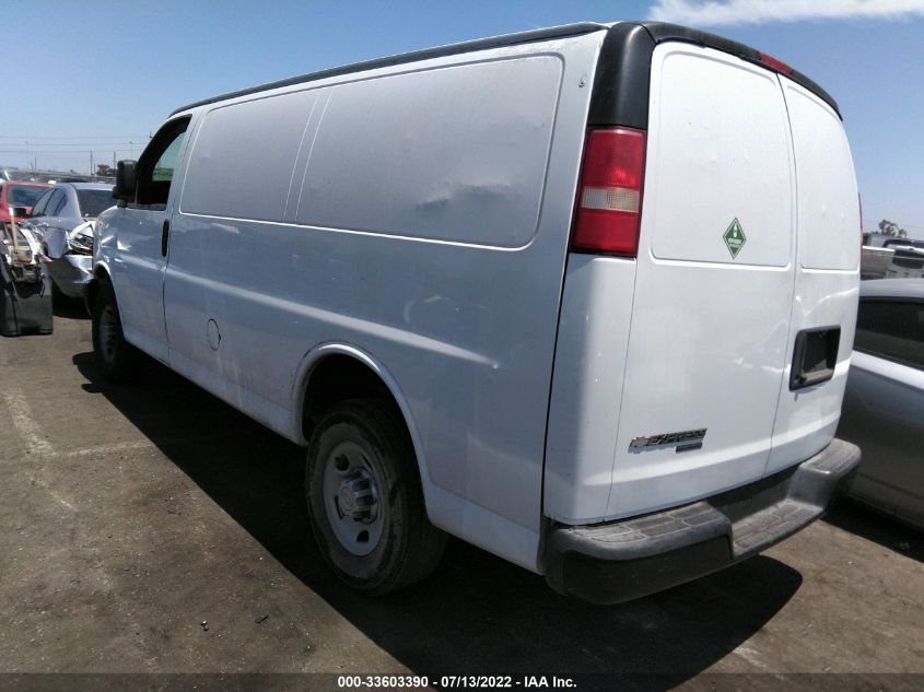 2014 CHEVROLET EXPRESS CARGO VAN 1GCWGFCA3E1203284