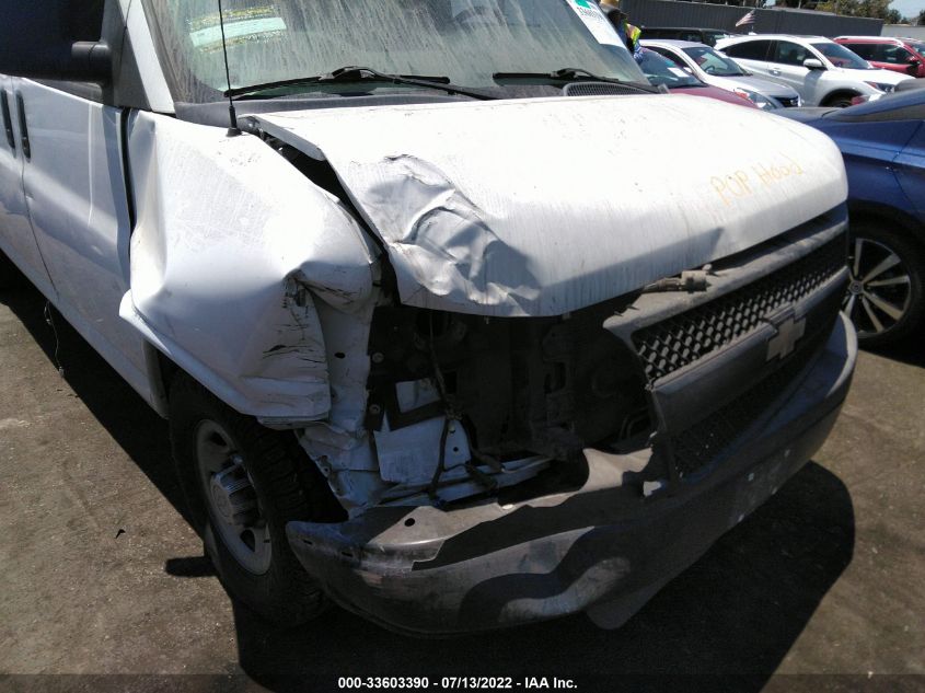 2014 CHEVROLET EXPRESS CARGO VAN 1GCWGFCA3E1203284