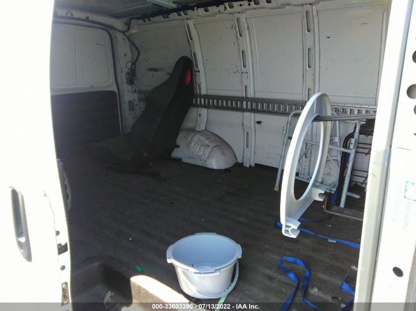2014 CHEVROLET EXPRESS CARGO VAN 1GCWGFCA3E1203284