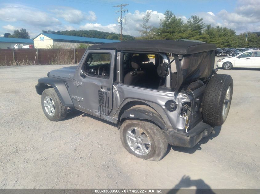 2019 JEEP WRANGLER SPORT S 1C4GJXAN4KW550817