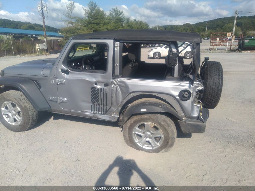 2019 JEEP WRANGLER SPORT S 1C4GJXAN4KW550817